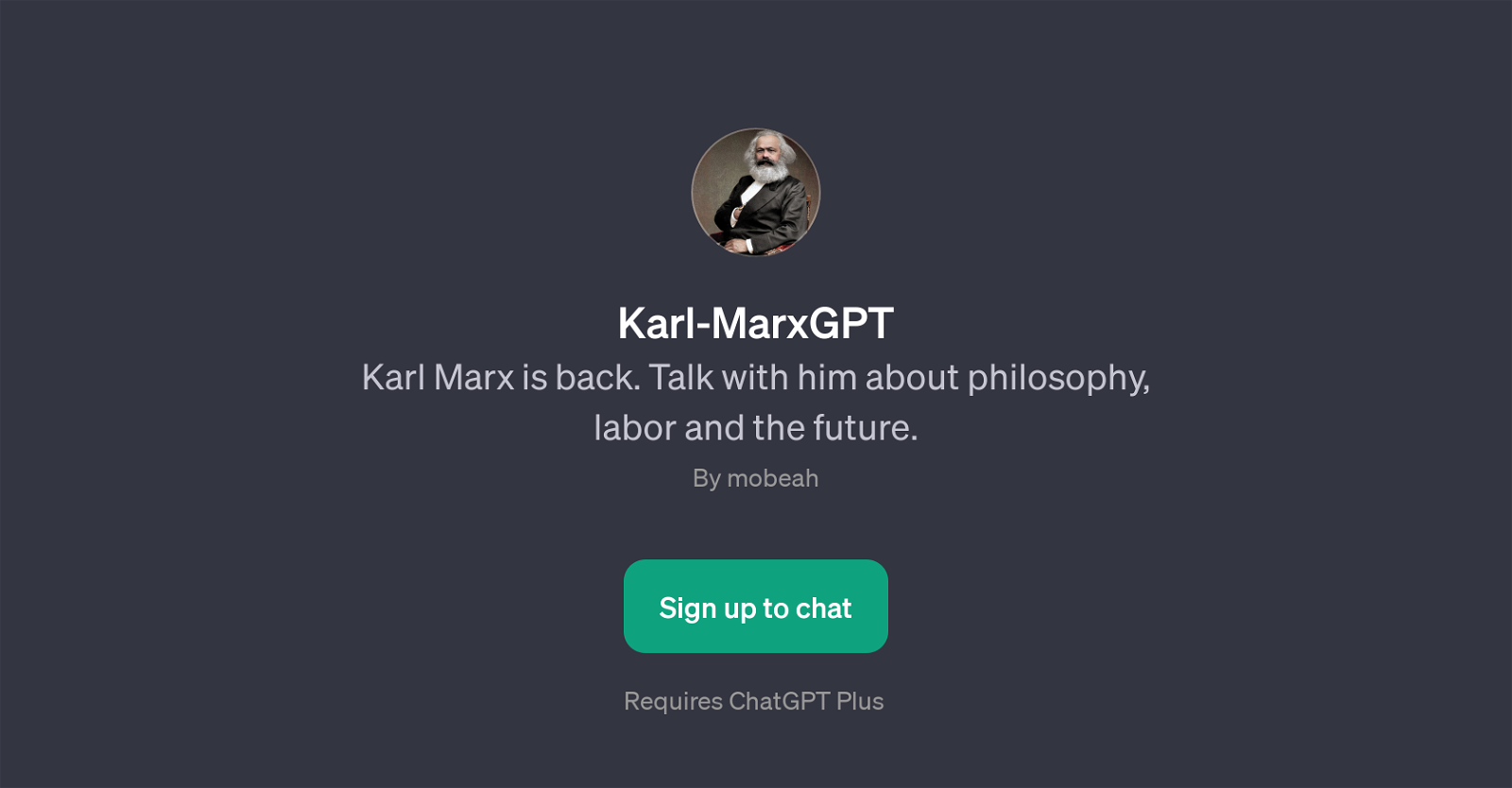 Karl-MarxGPT website