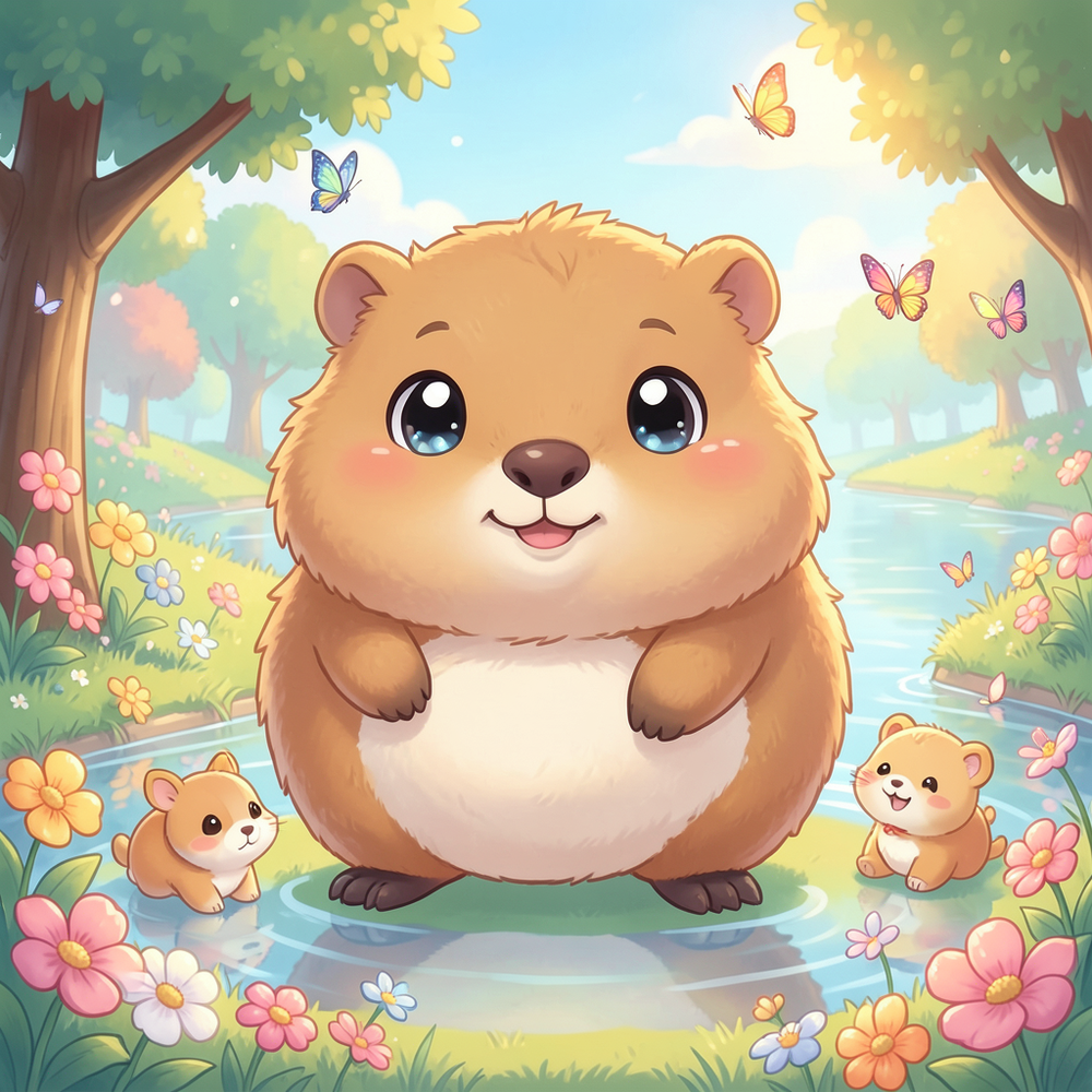 Kawaii Capibara Generator website
