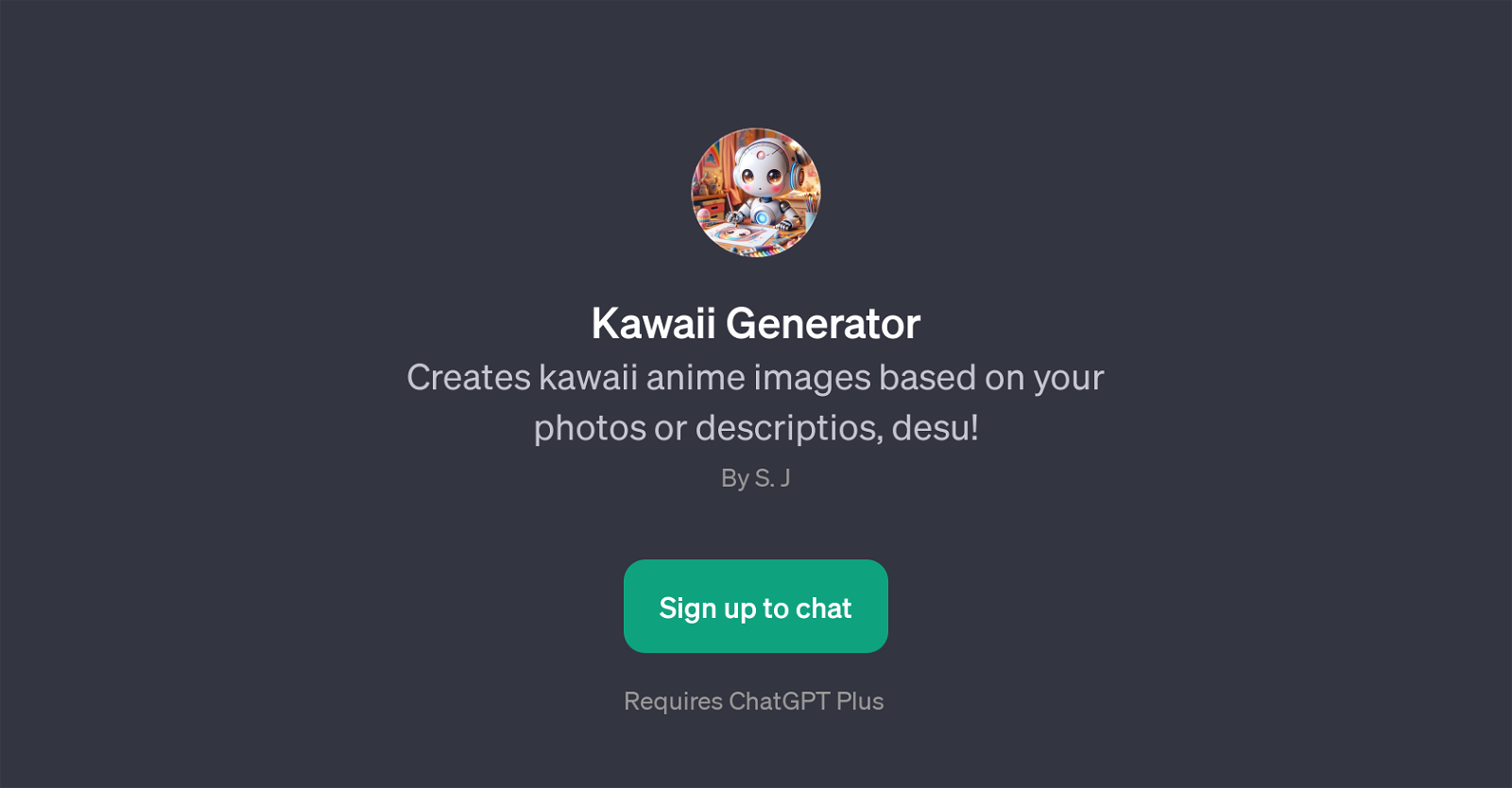 Kawaii Generator website