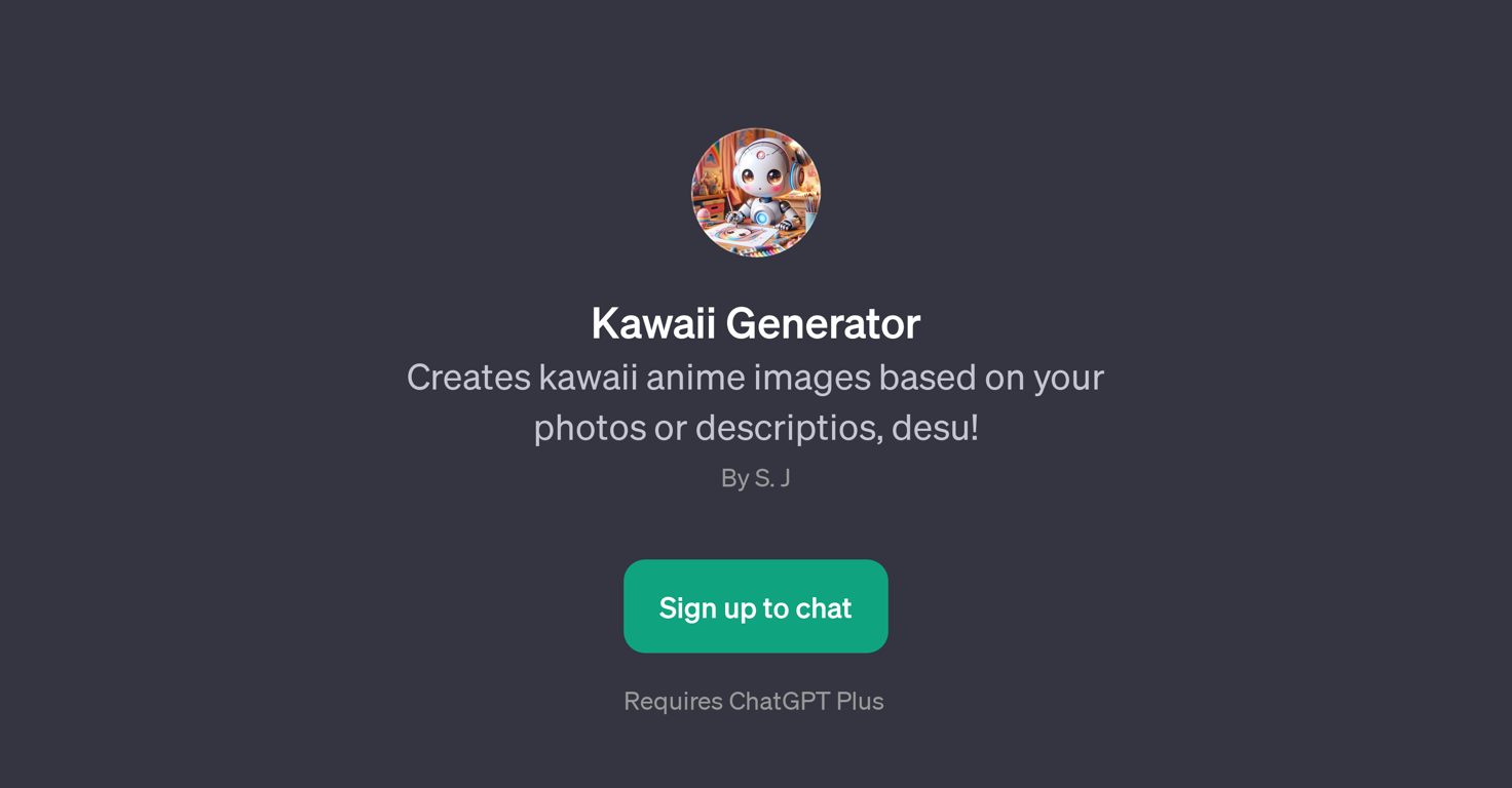 Kawaii Generator website