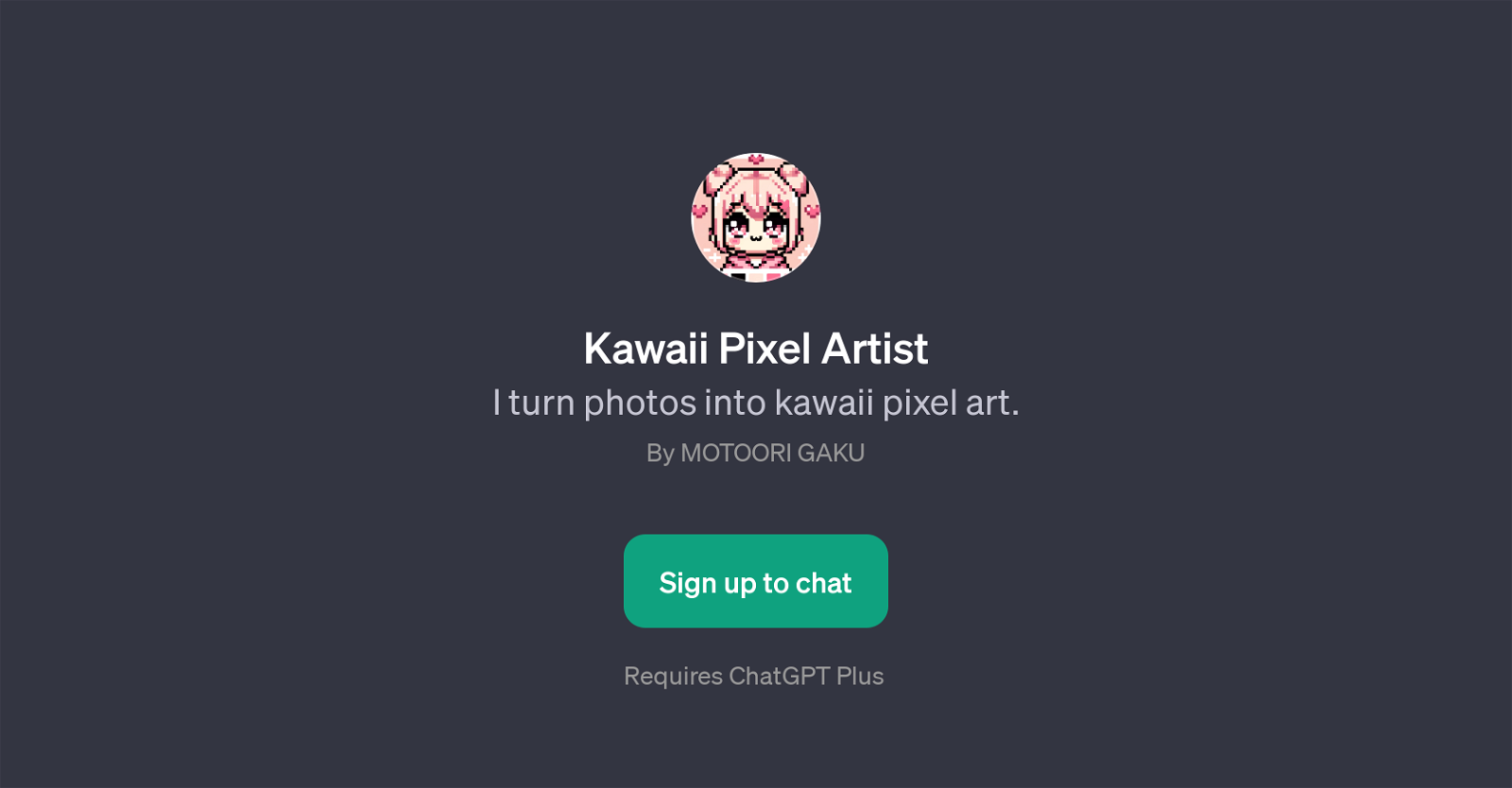 Kawaii Pixel Artist website