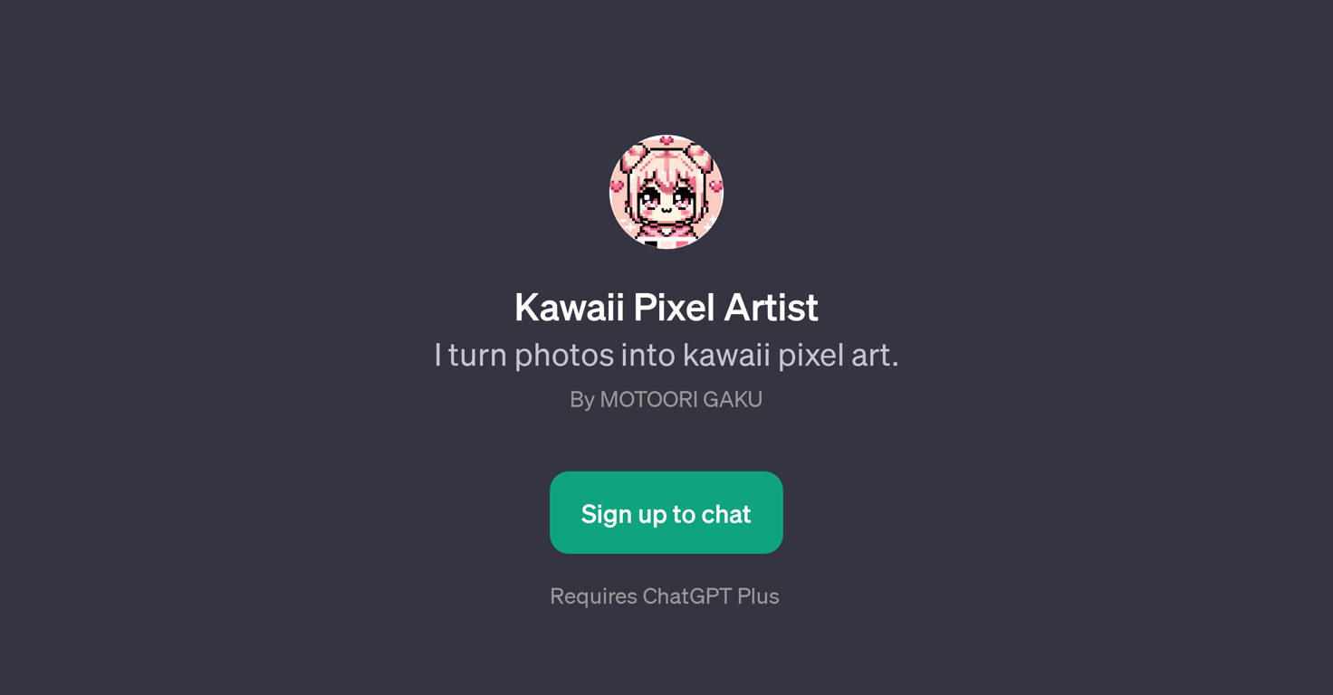 Kawaii Pixel Artist website
