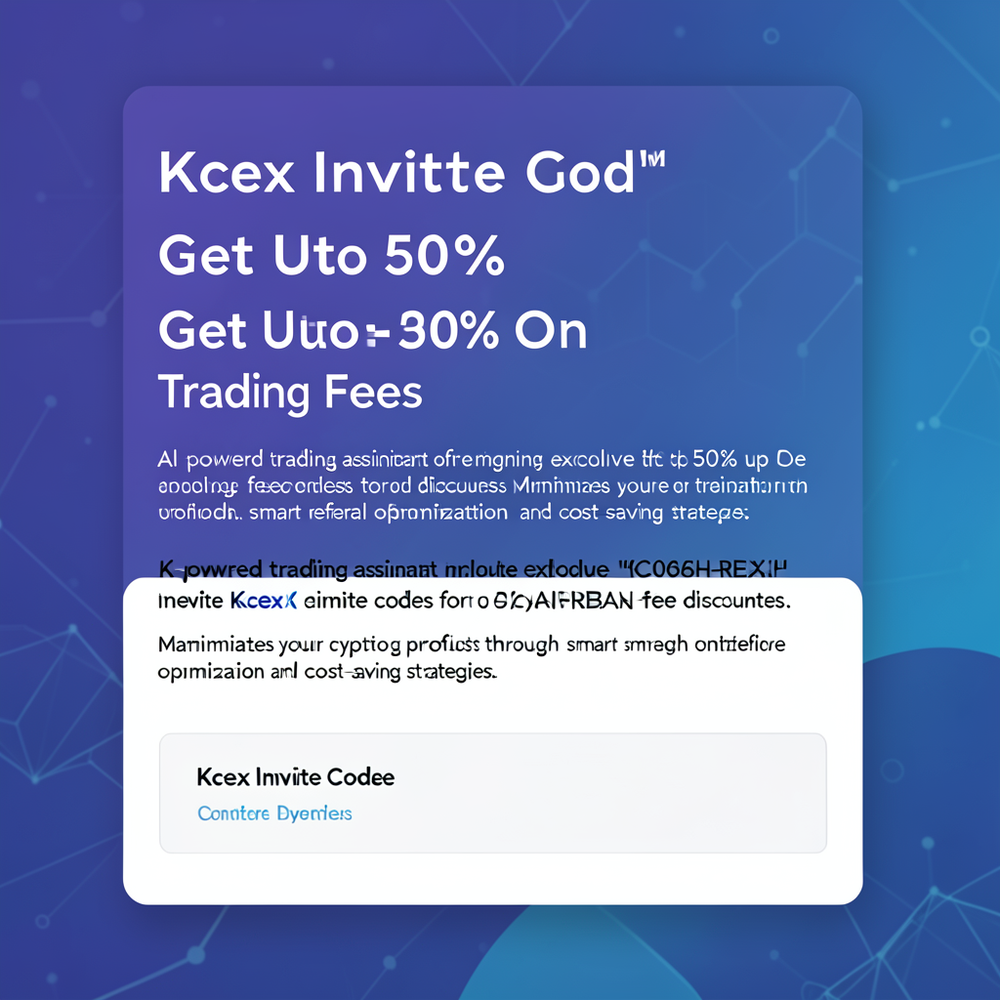 Kcex Invite Code "KC06NRXH-REBATE" Get Upto 50% On Trading Fees website