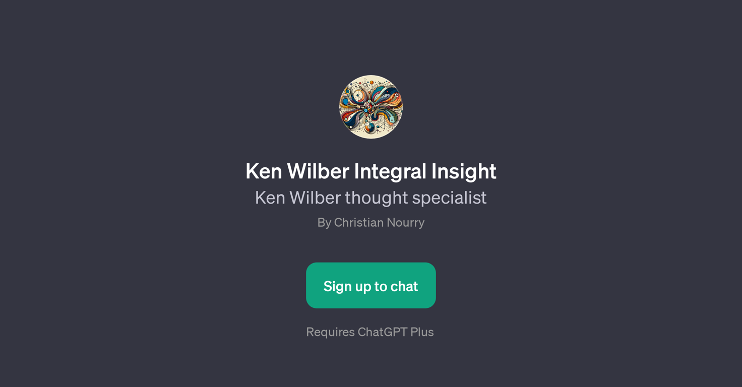 Ken Wilber Integral Insight website