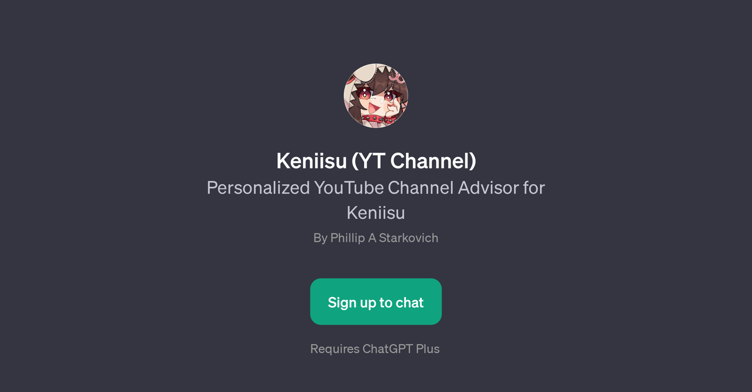 Keniisu (YT Channel) website