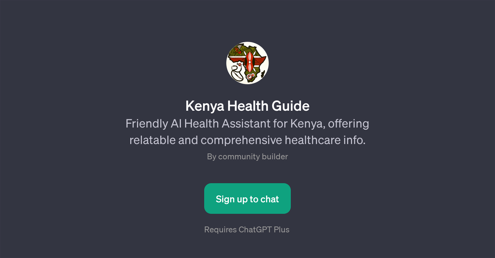 Kenya Health Guide website