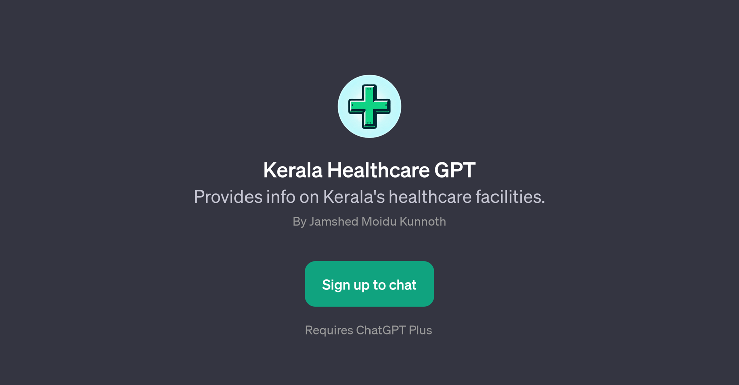 Kerala Healthcare GPT website