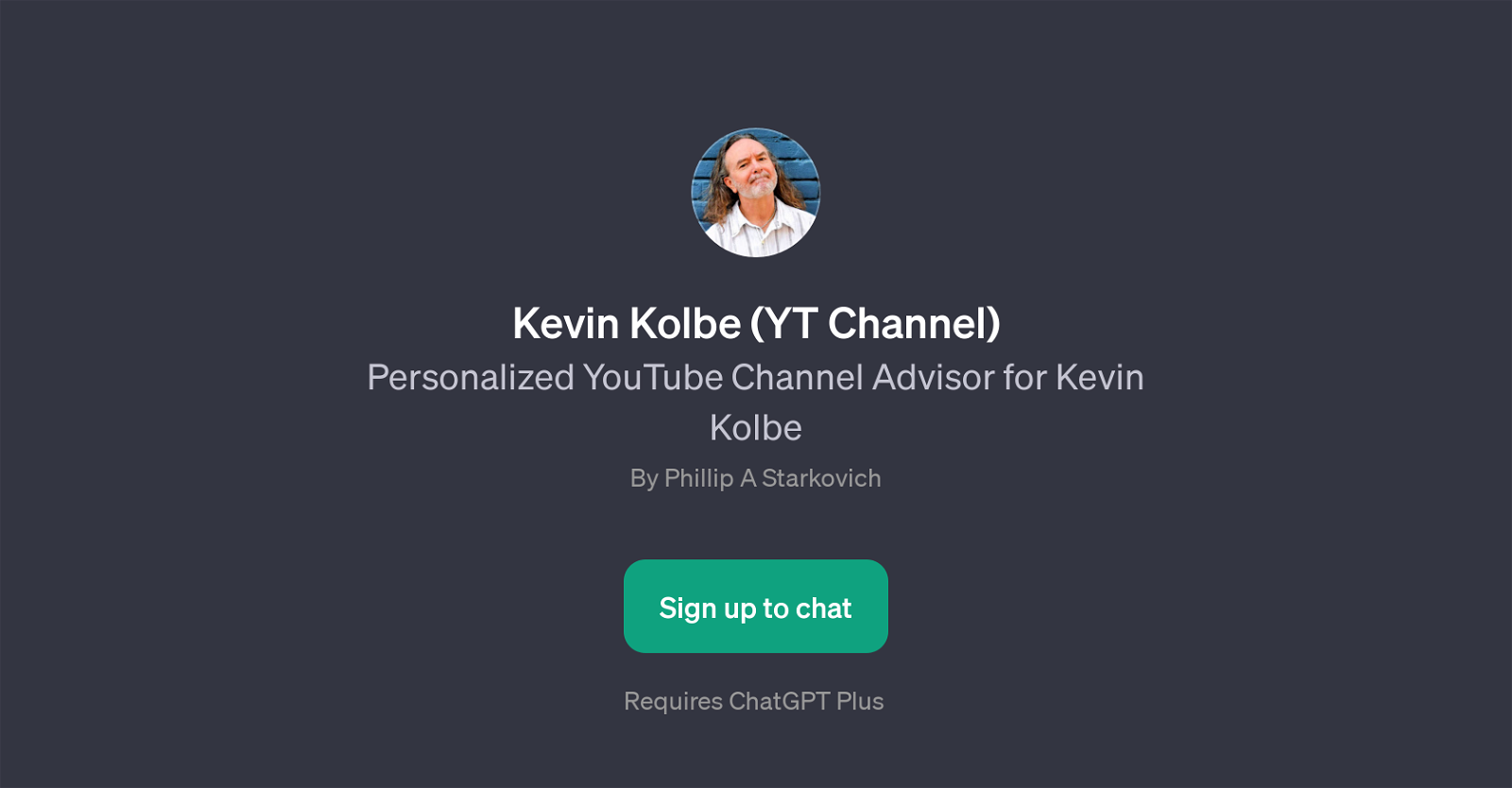 Kevin Kolbe (YT Channel) website