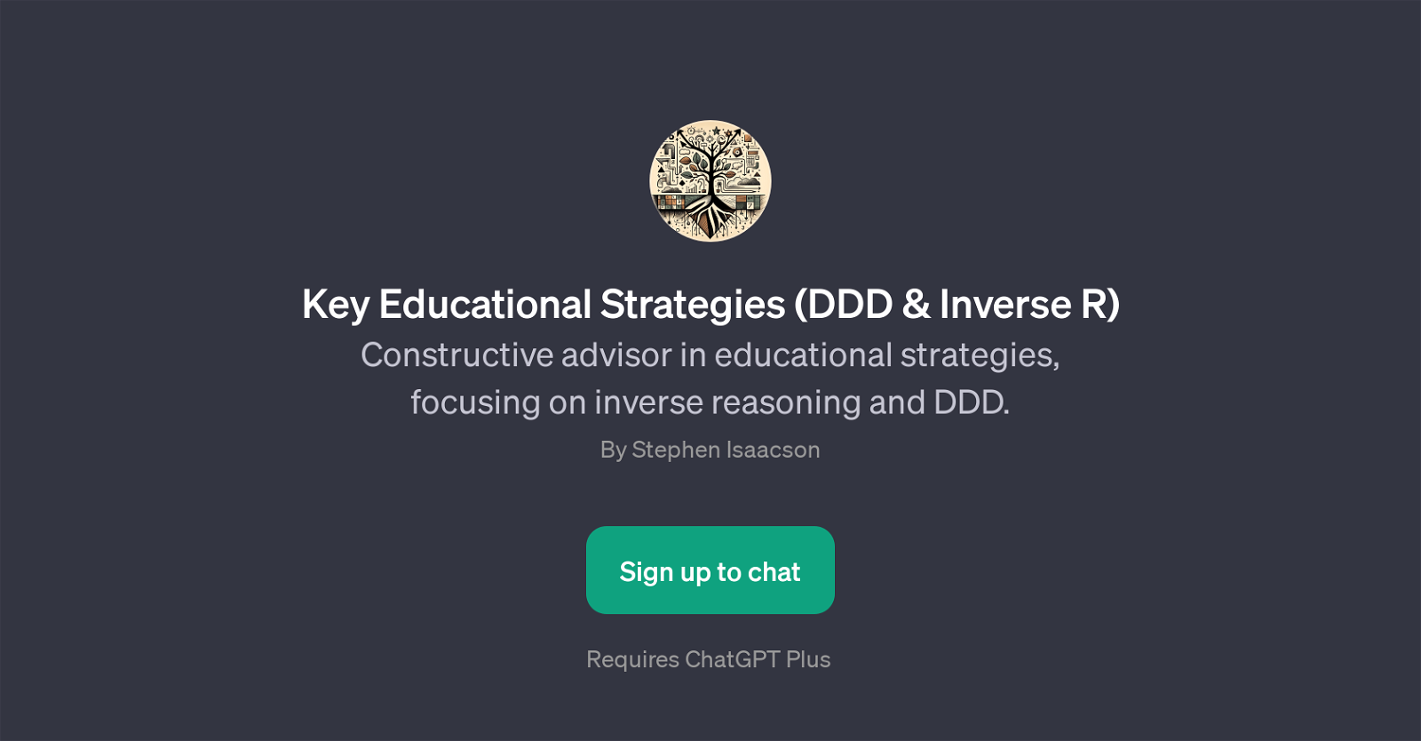 Key Educational Strategies (DDD & Inverse R) website