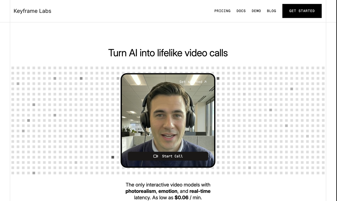 Keyframe Labs website