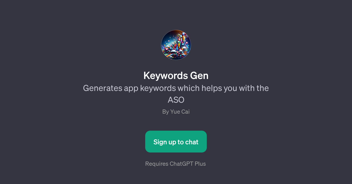 Keywords Gen website