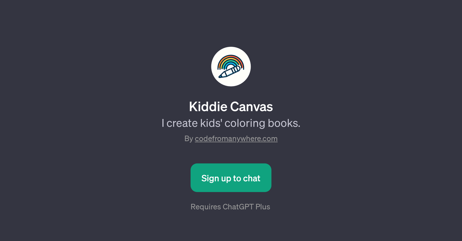 Kiddie Canvas website