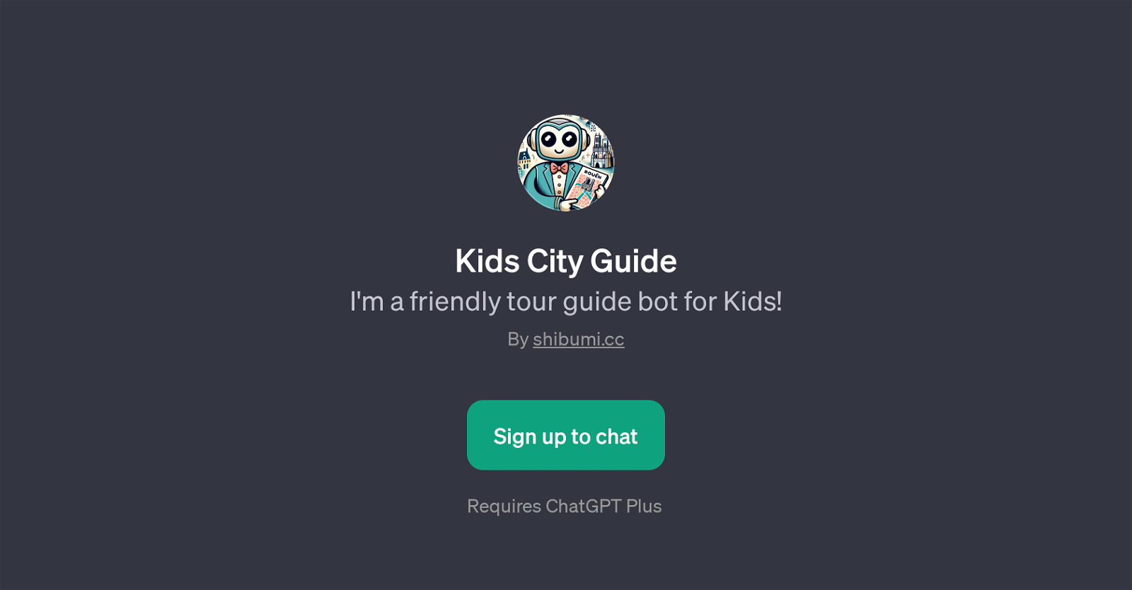 Kids City Guide website
