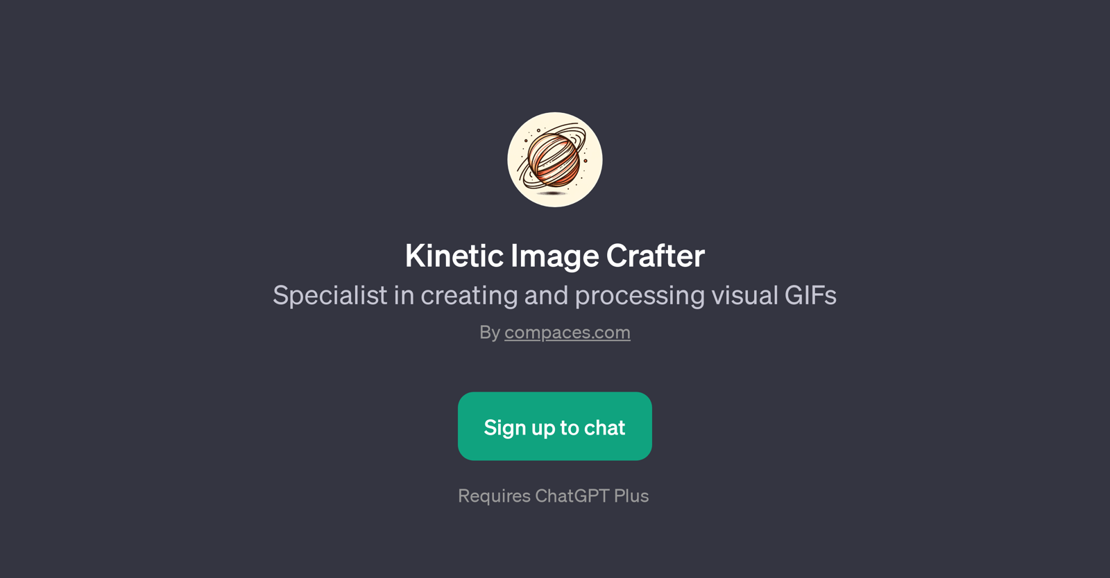 Kinetic Image Crafter website