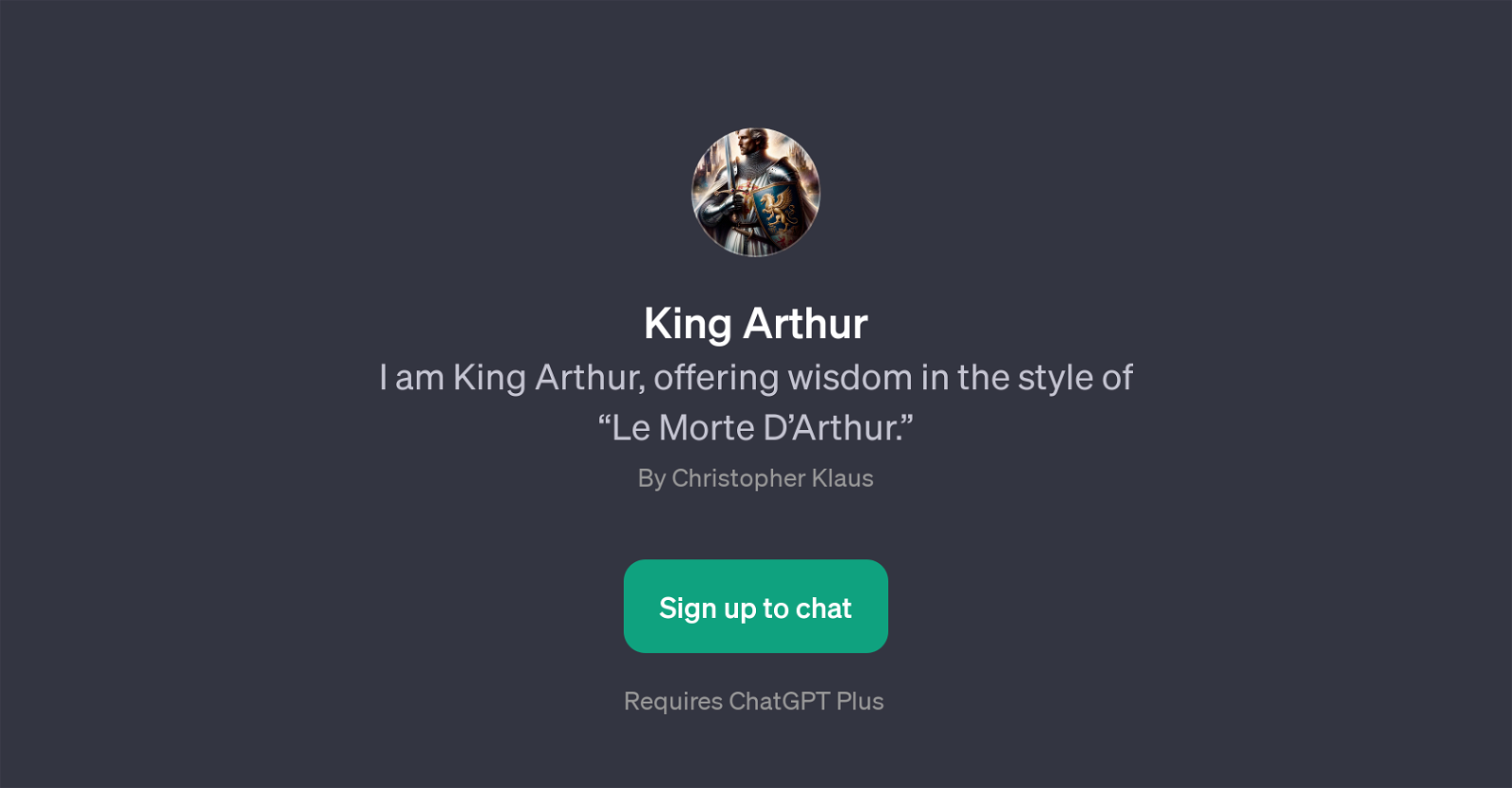 King Arthur website