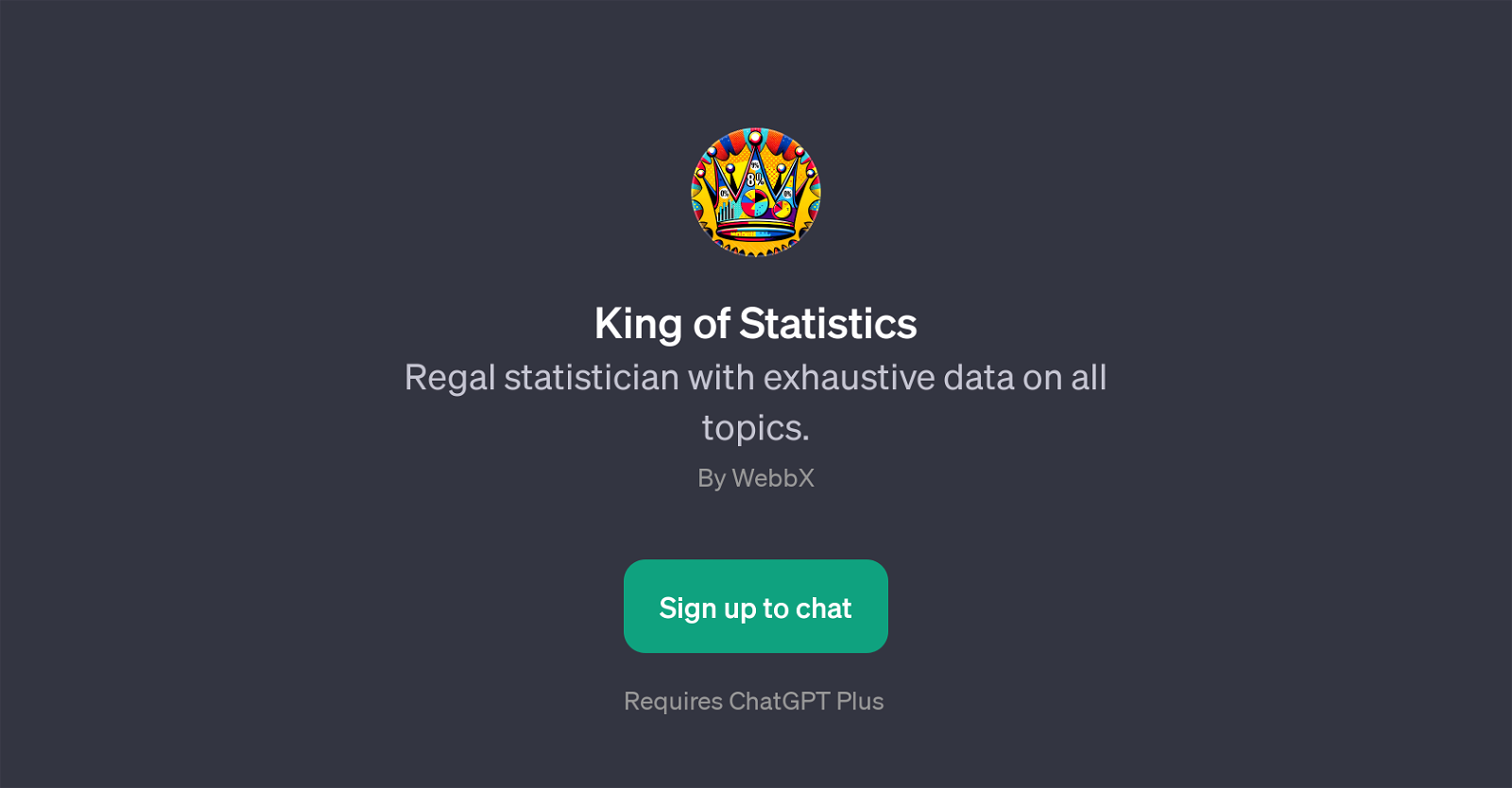 King of Statistics website