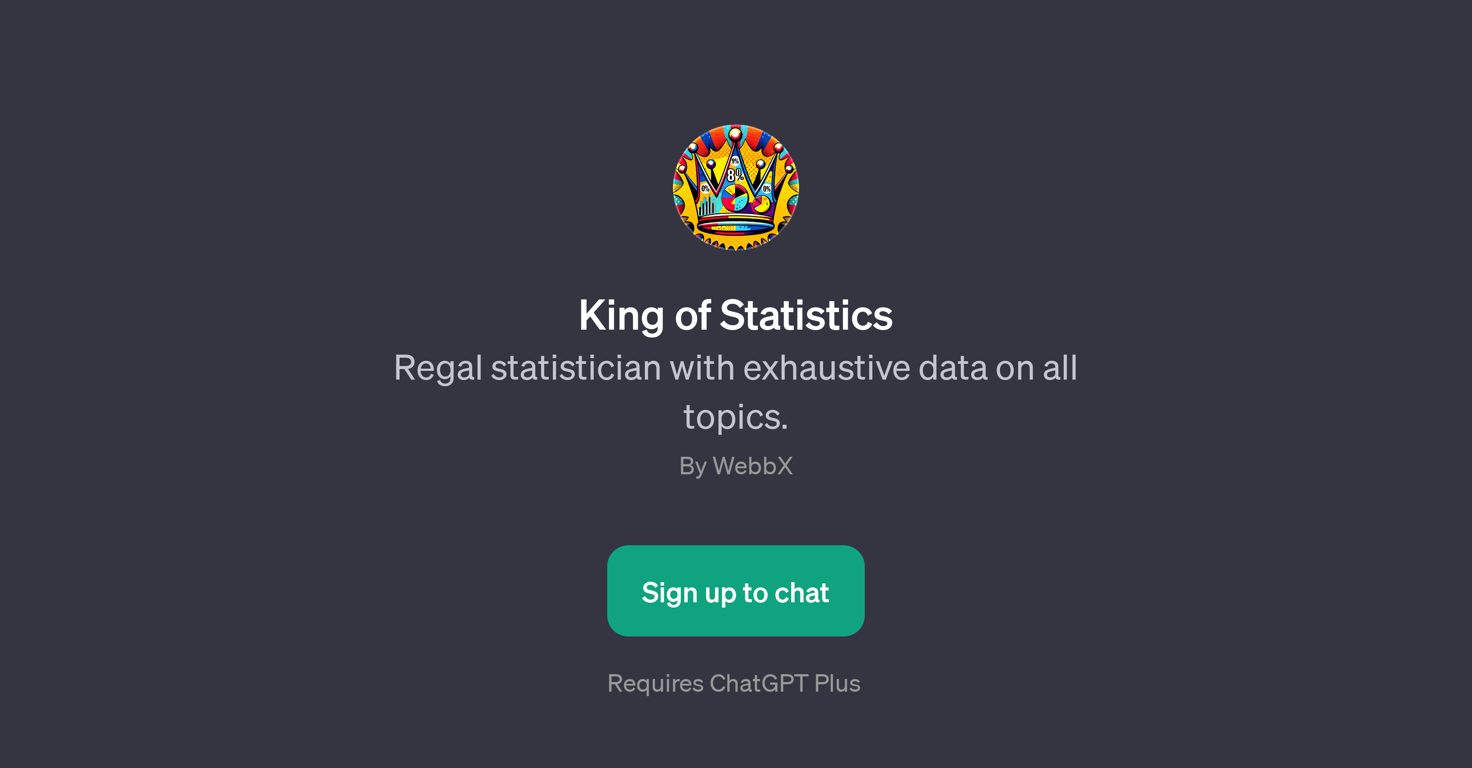 King of Statistics website