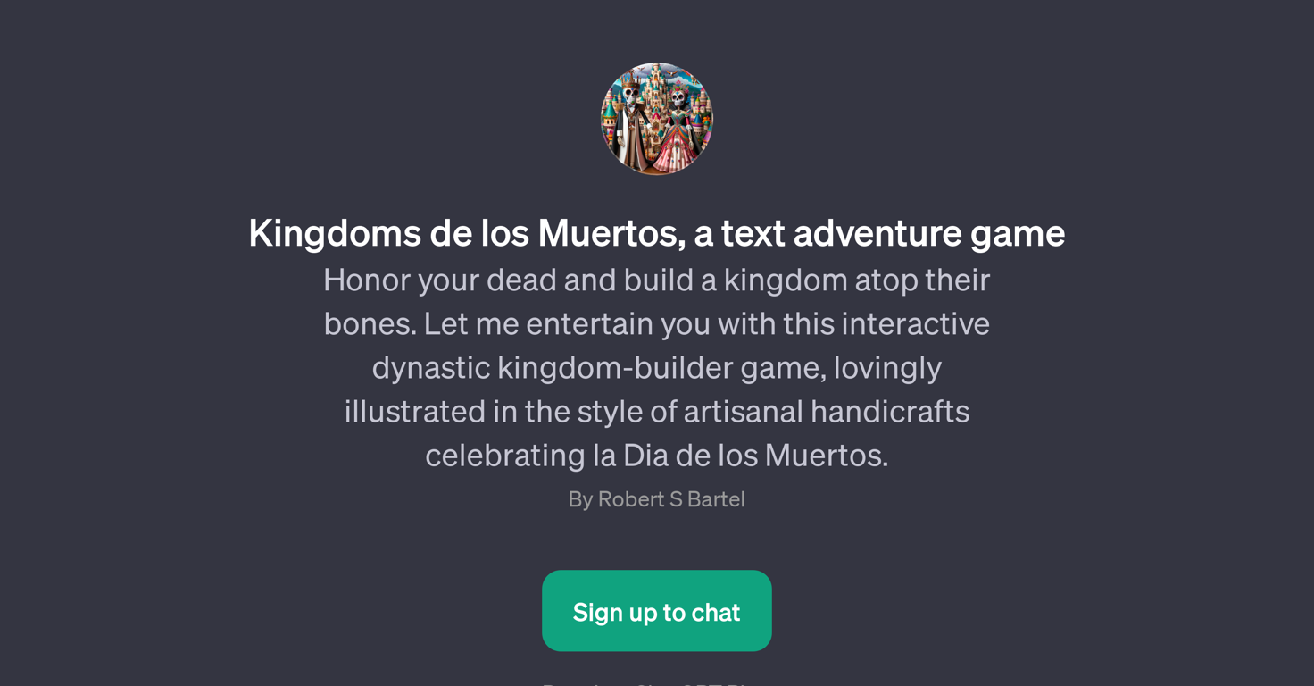 Kingdoms de los Muertos website
