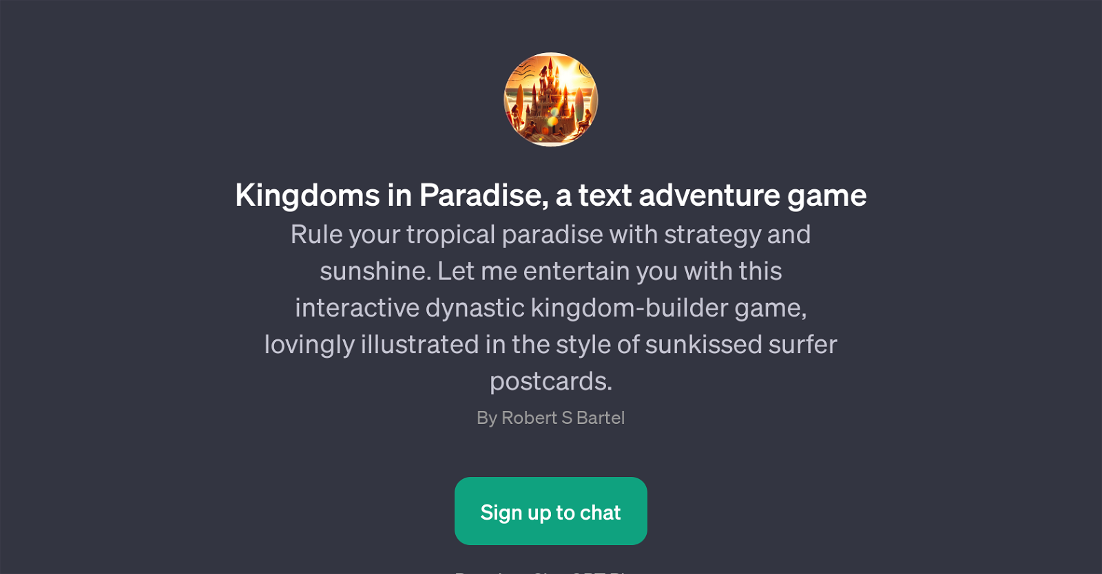 Kingdoms in Paradise website