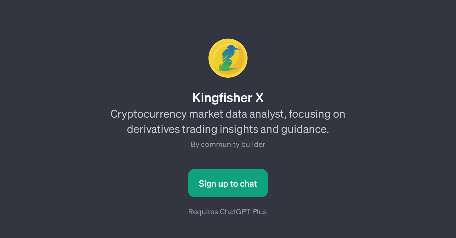Kingfisher X website