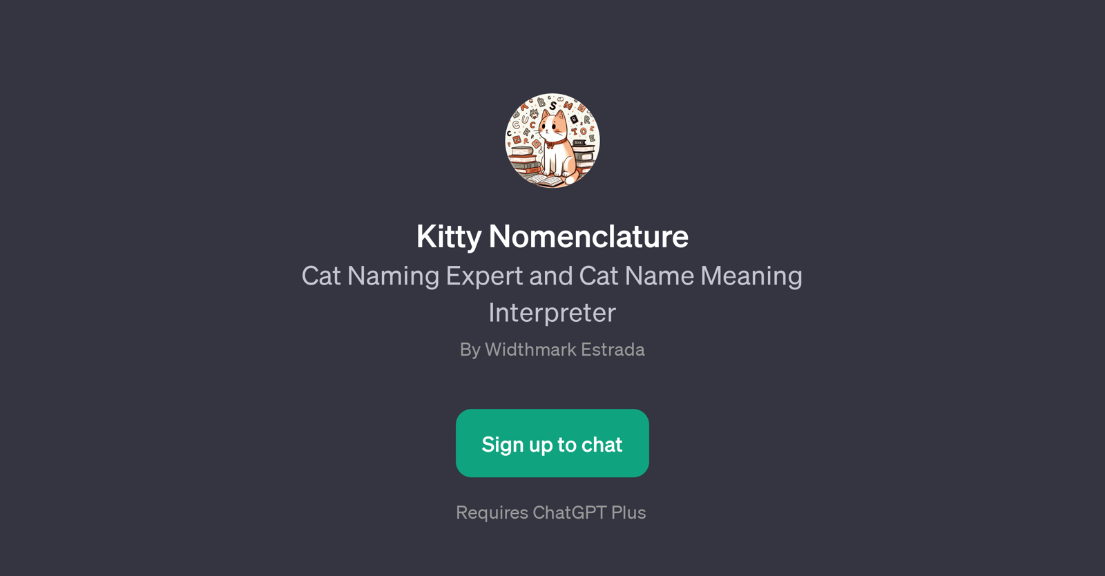 Kitty Nomenclature website