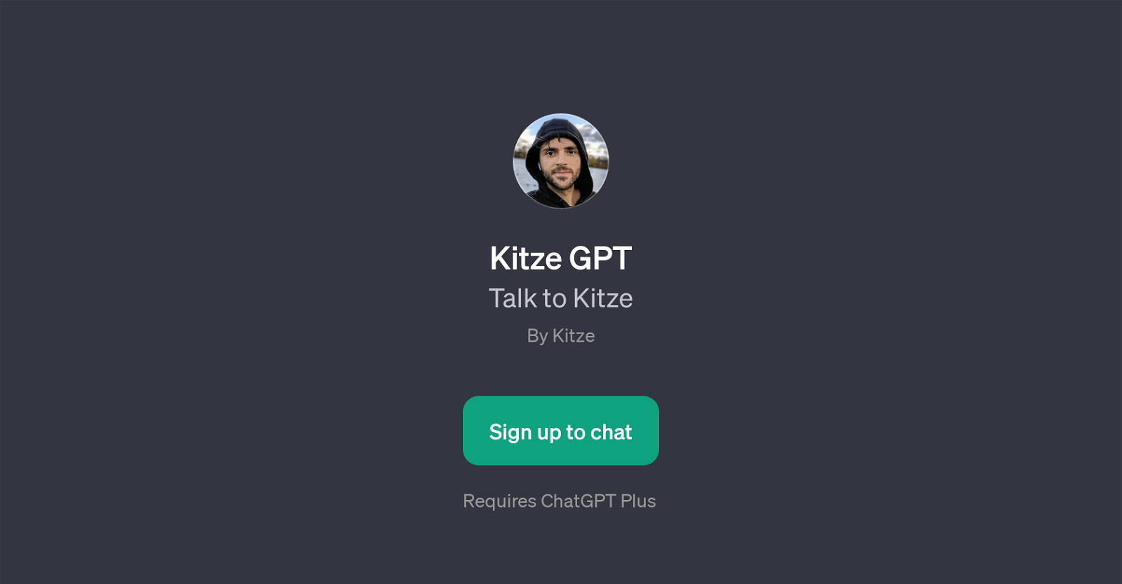 Kitze GPT website
