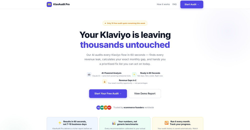 KlavAudit Pro website