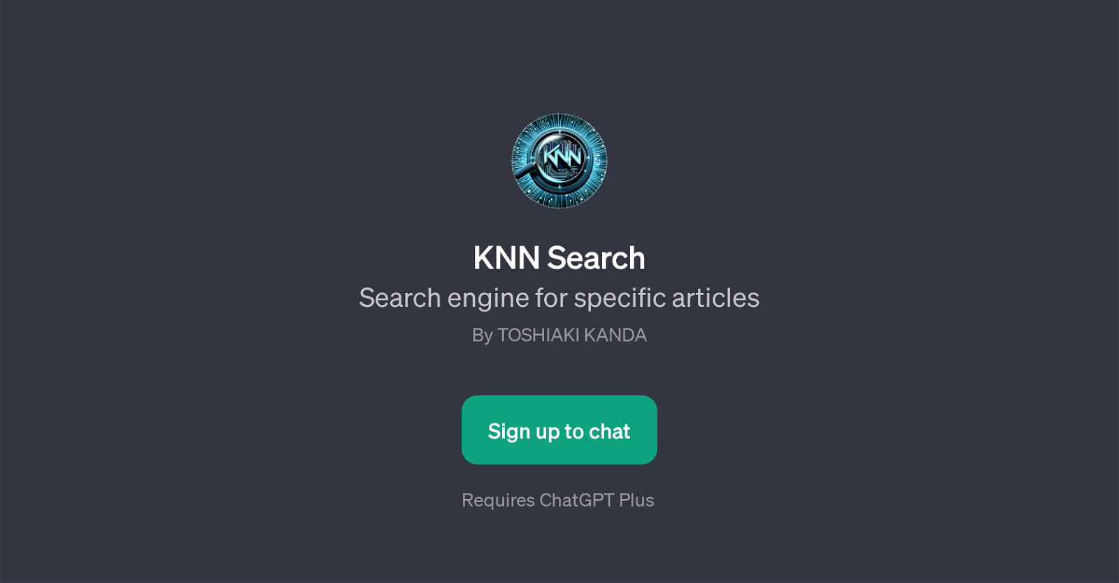 KNN Search website