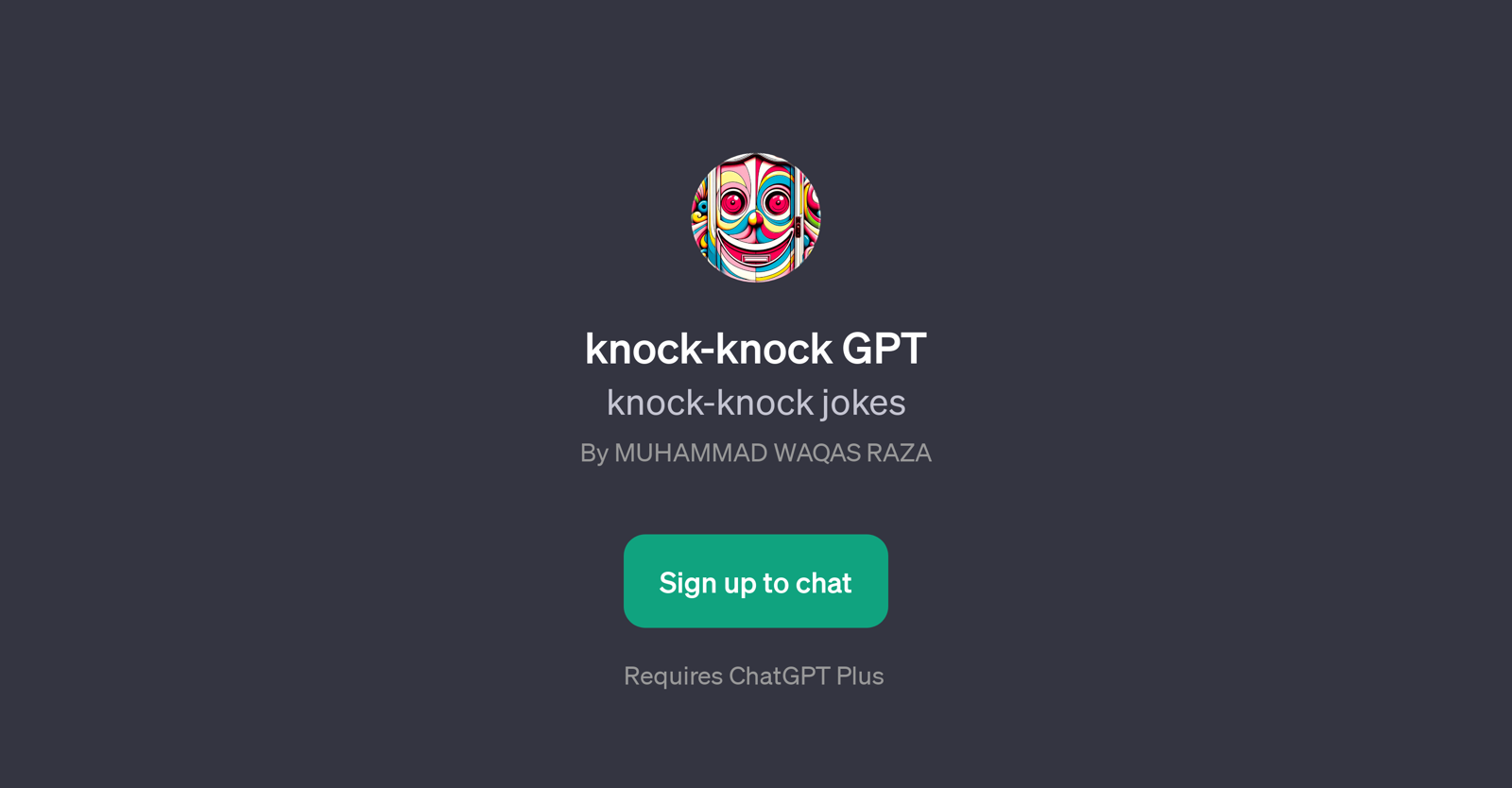 knock-knock GPT website