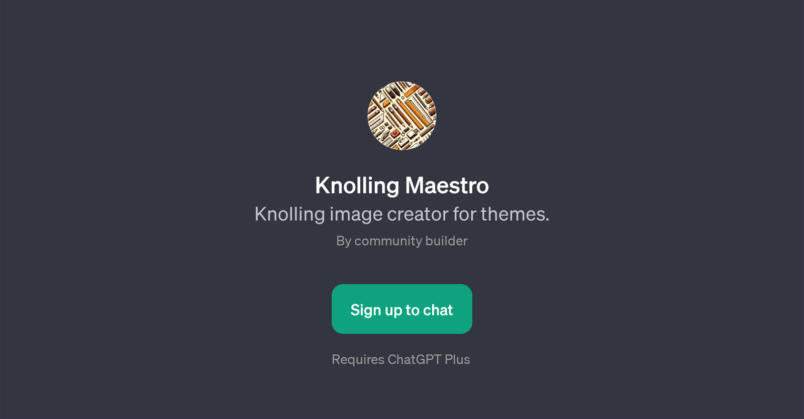 Knolling Maestro website