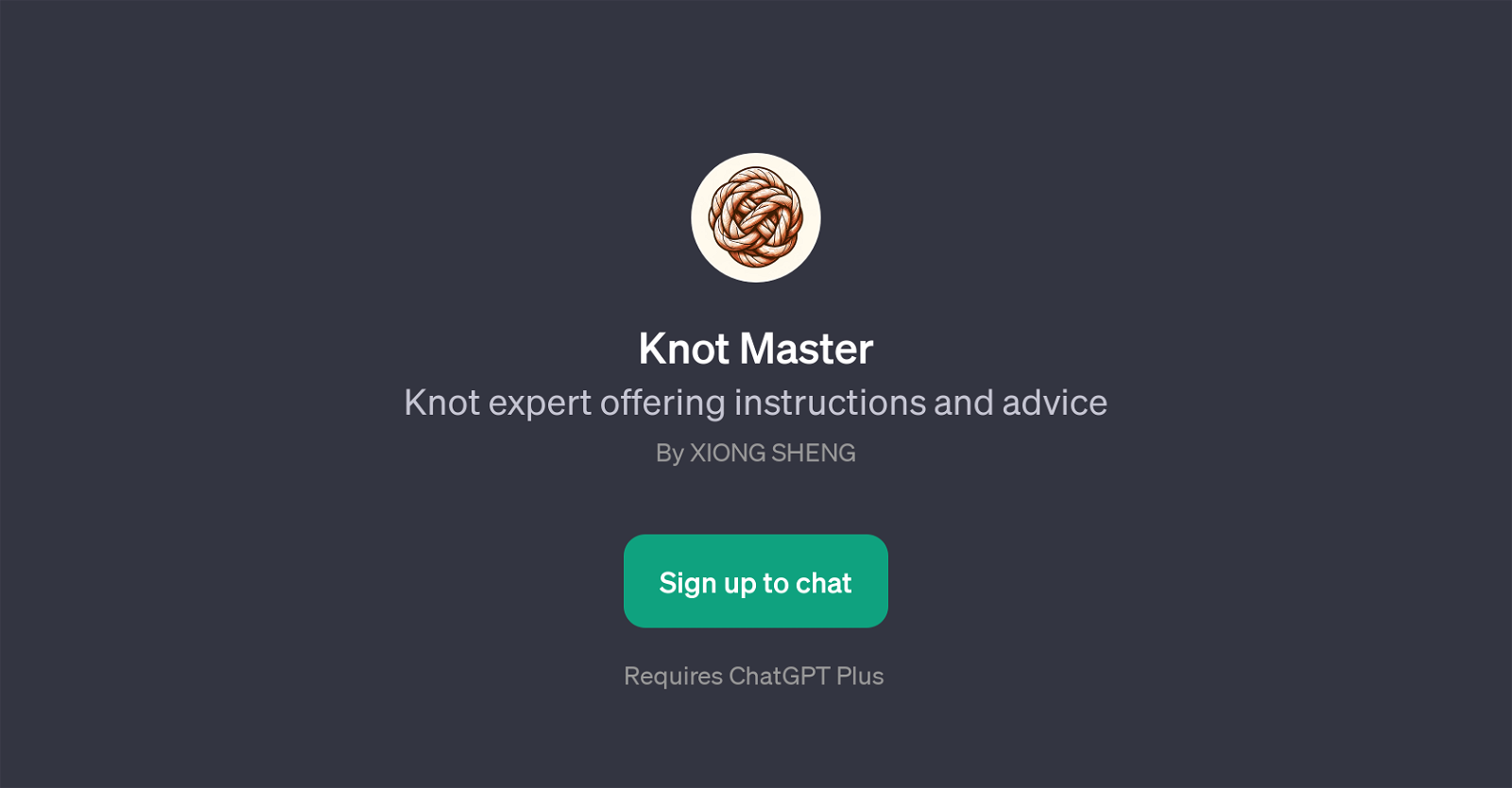Knot Master website