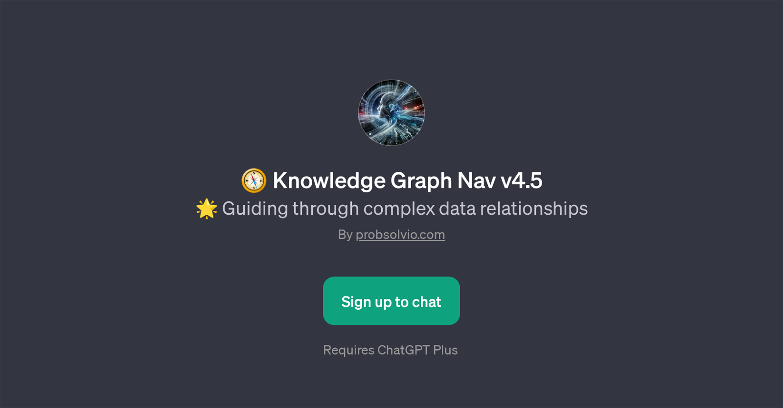 Knowledge Graph Nav v4.5 website