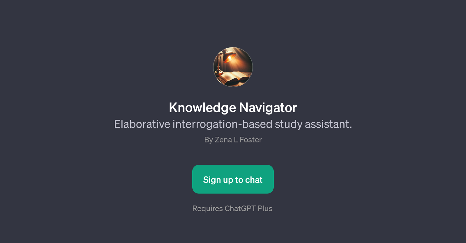 Knowledge Navigator website