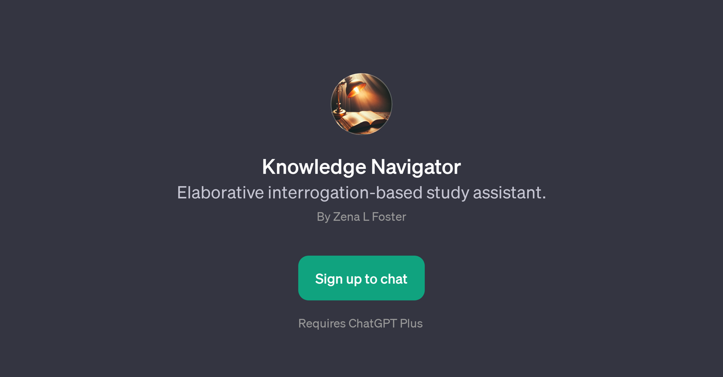 Knowledge Navigator website
