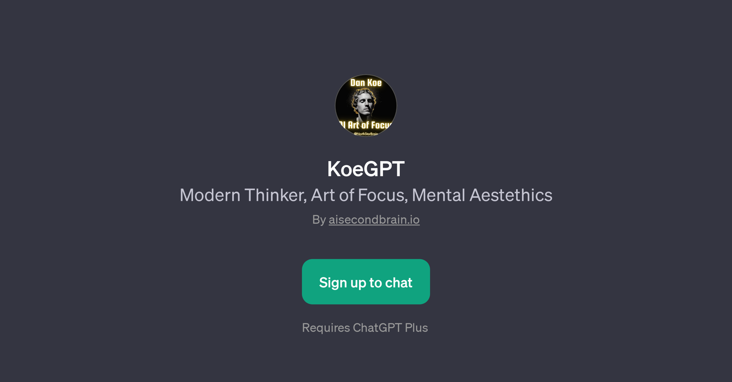 KoeGPT website