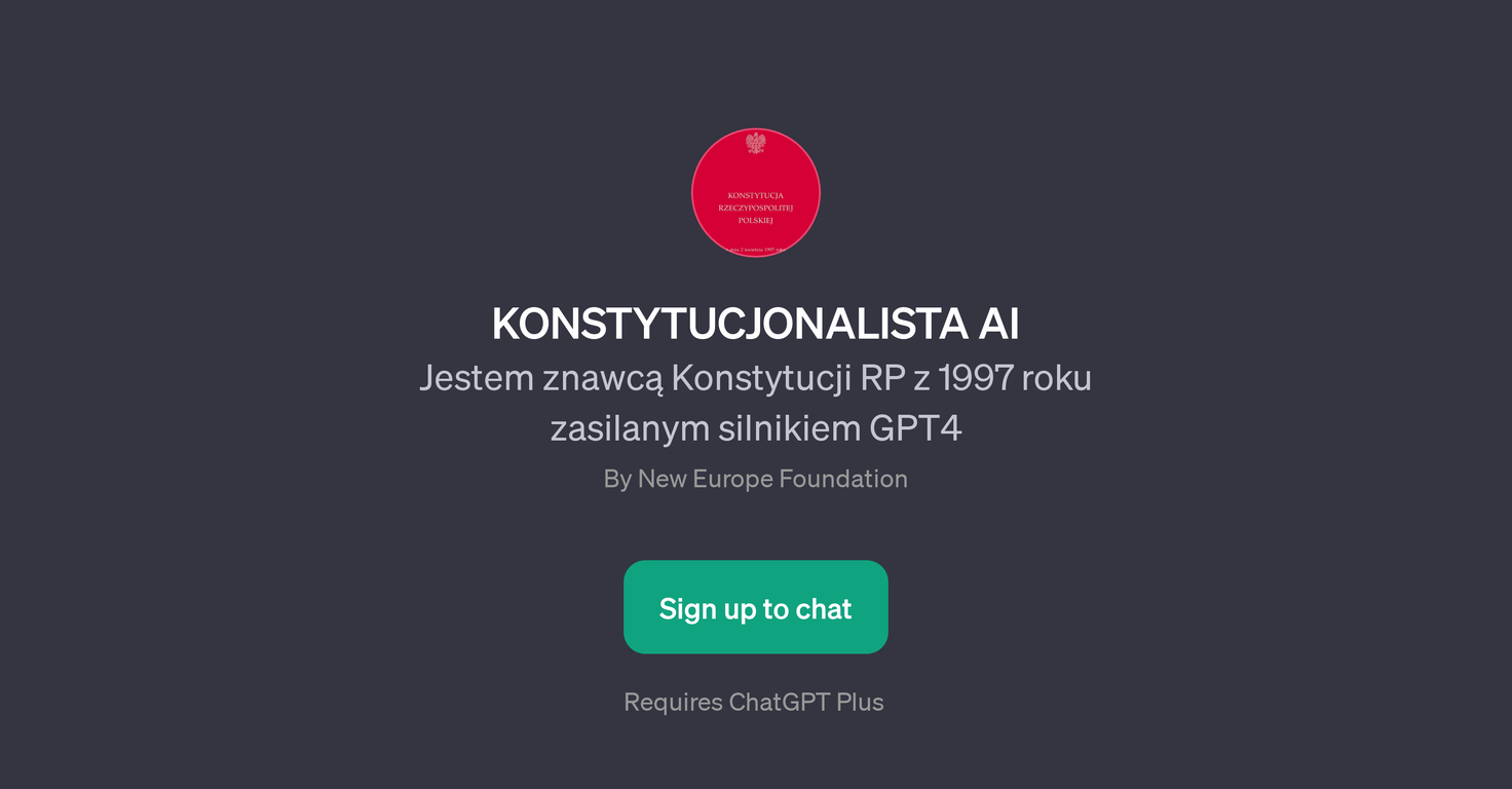 KONSTYTUCJONALISTA AI website