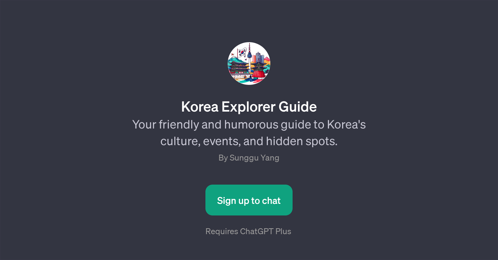 Korea Explorer Guide website