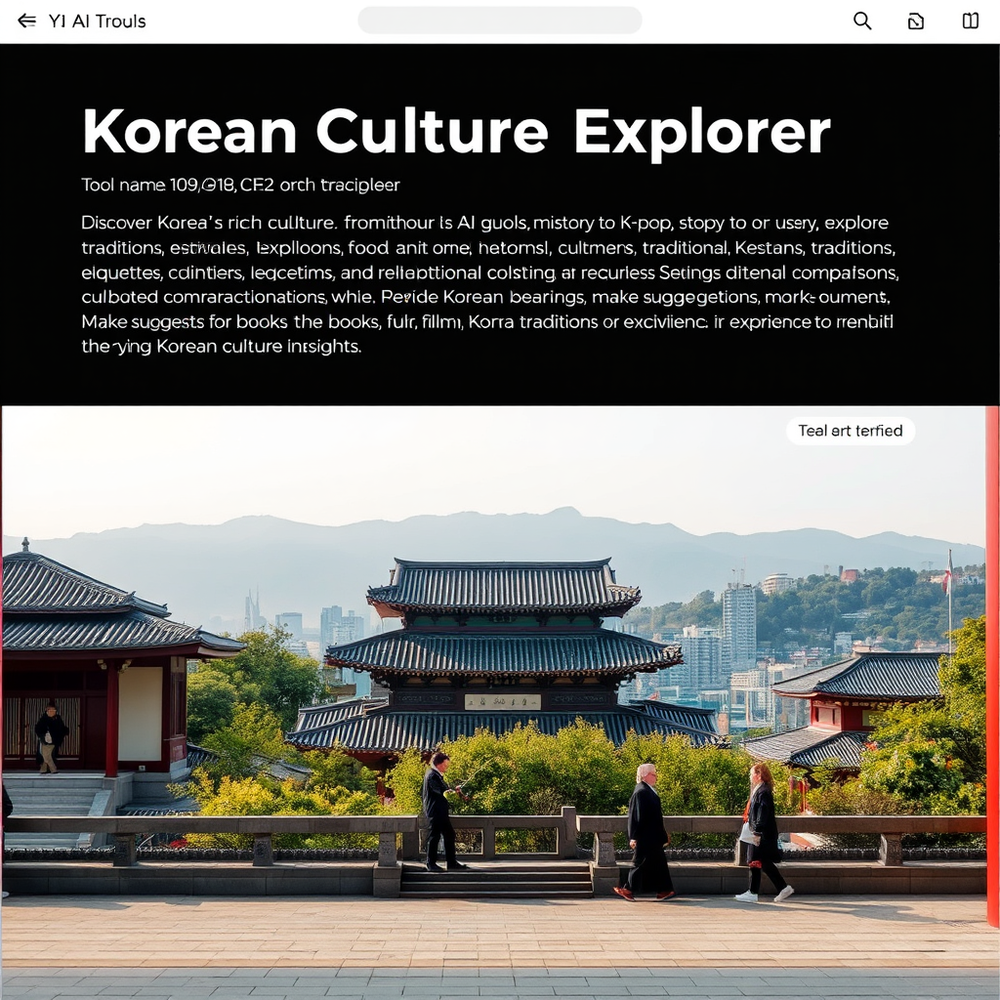 Korean Culture Explorer website