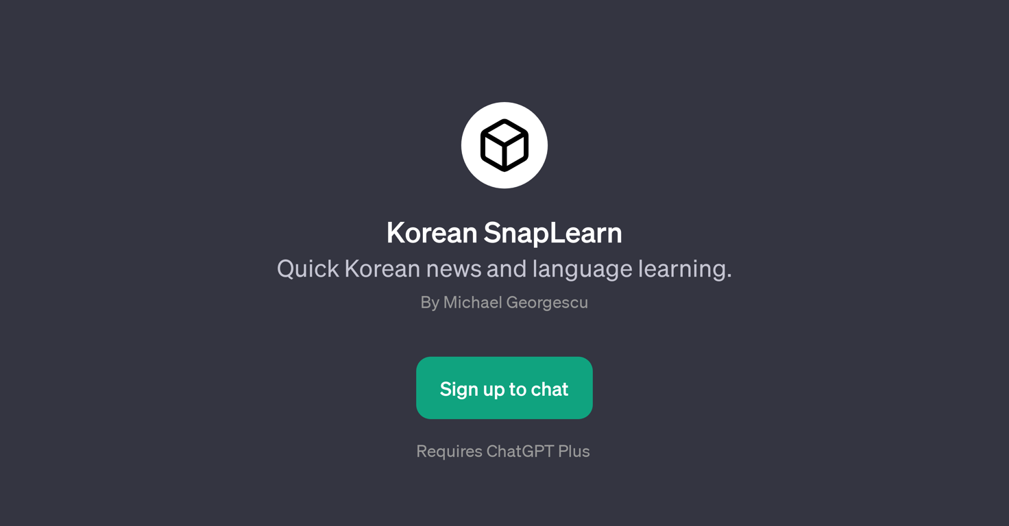 Korean SnapLearn website