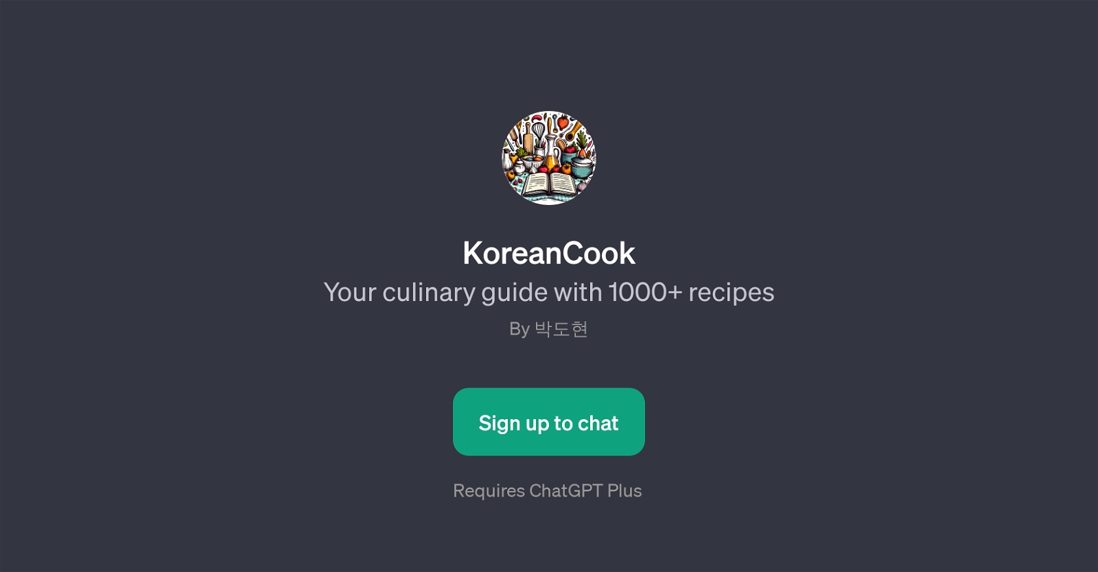KoreanCook website