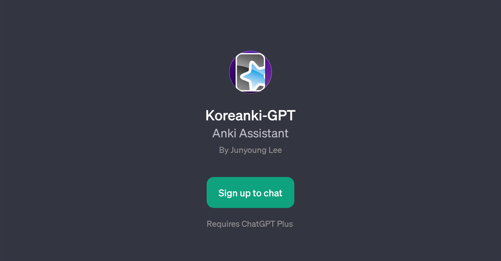Koreanki-GPT website