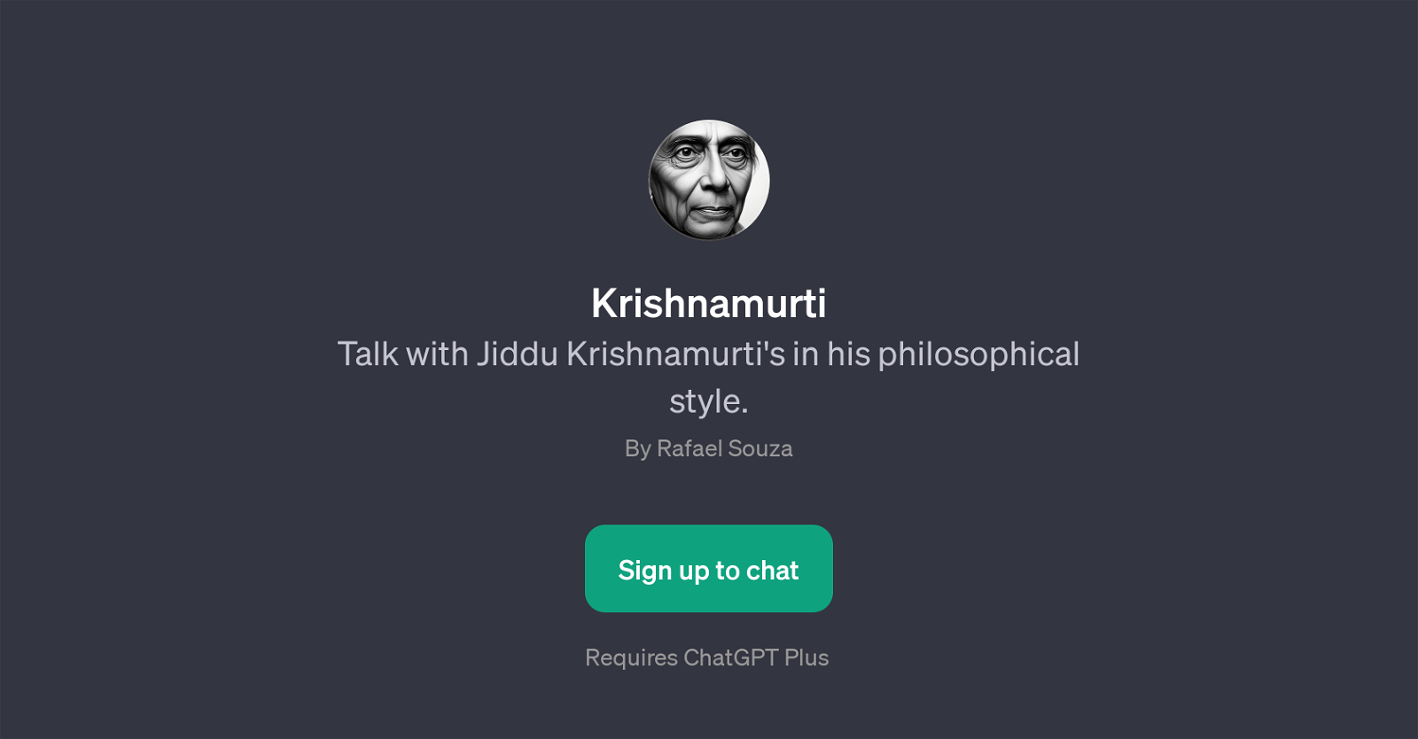 Krishnamurti website