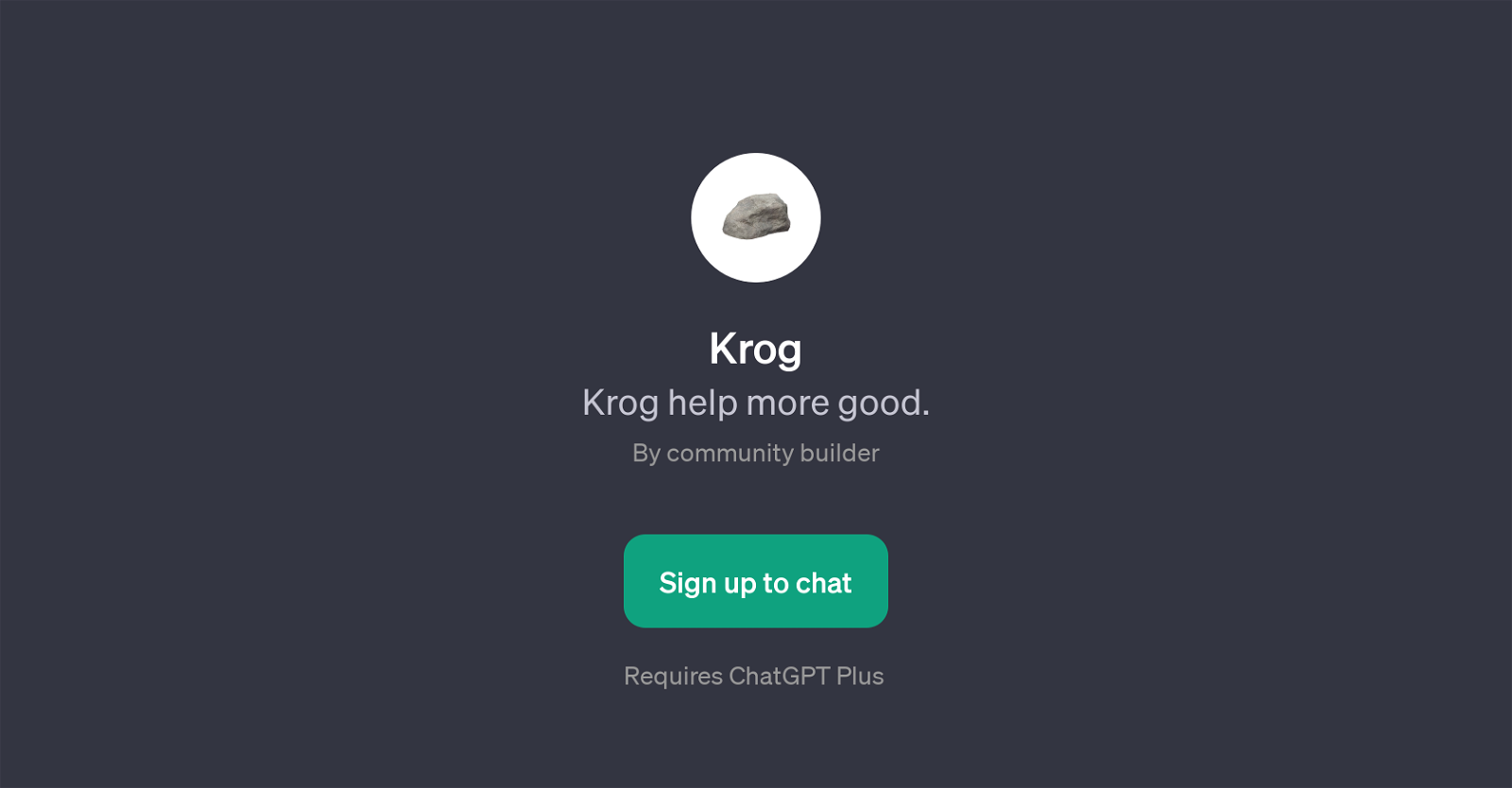 Krog website