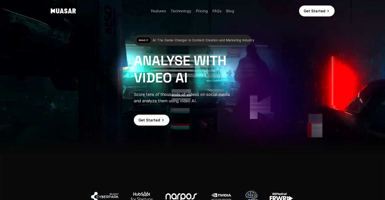 Kuasar Video website