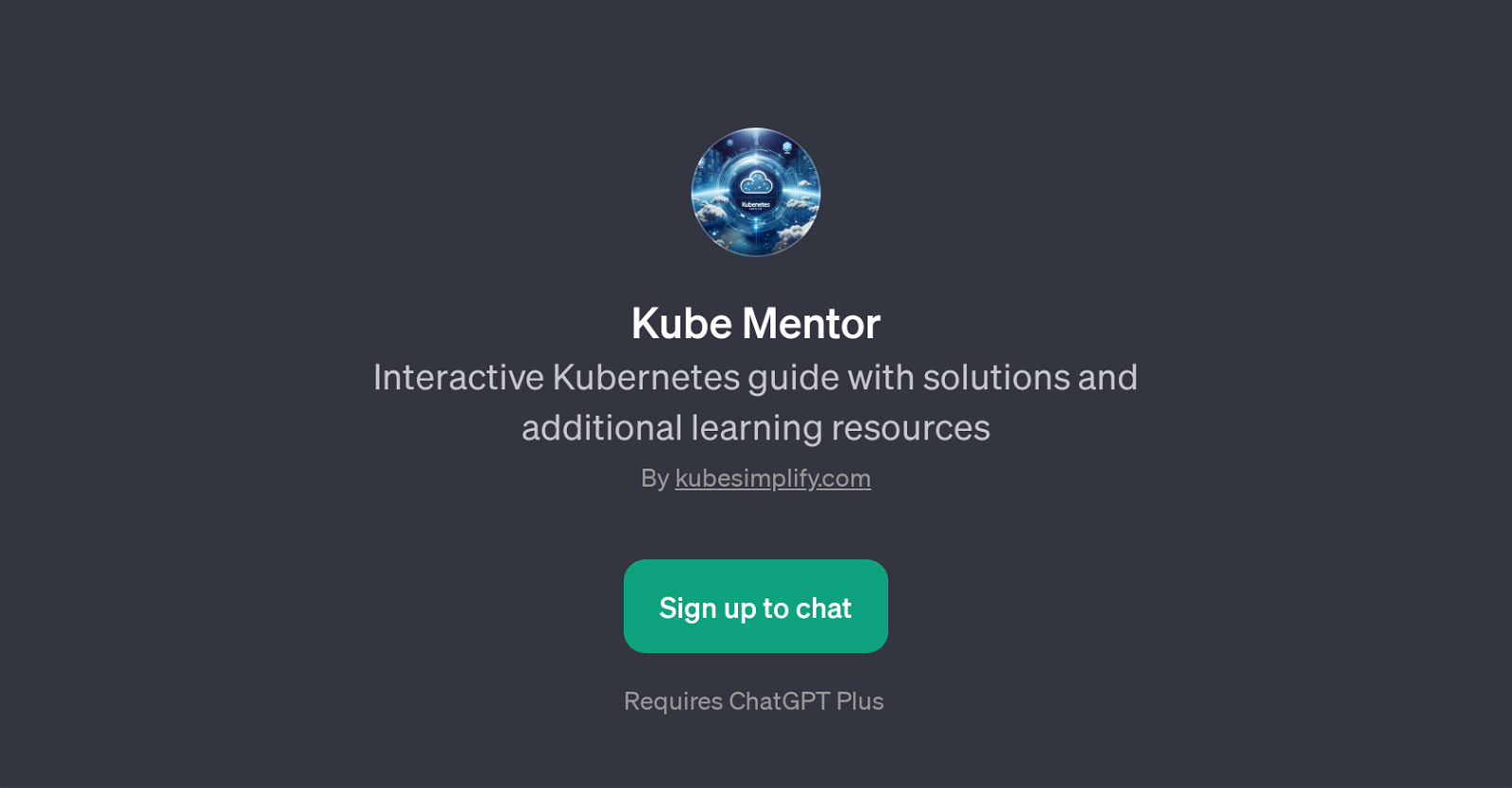 Kube Mentor website