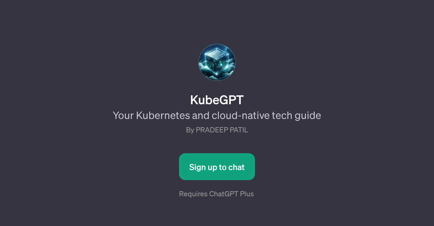 KubeGPT website