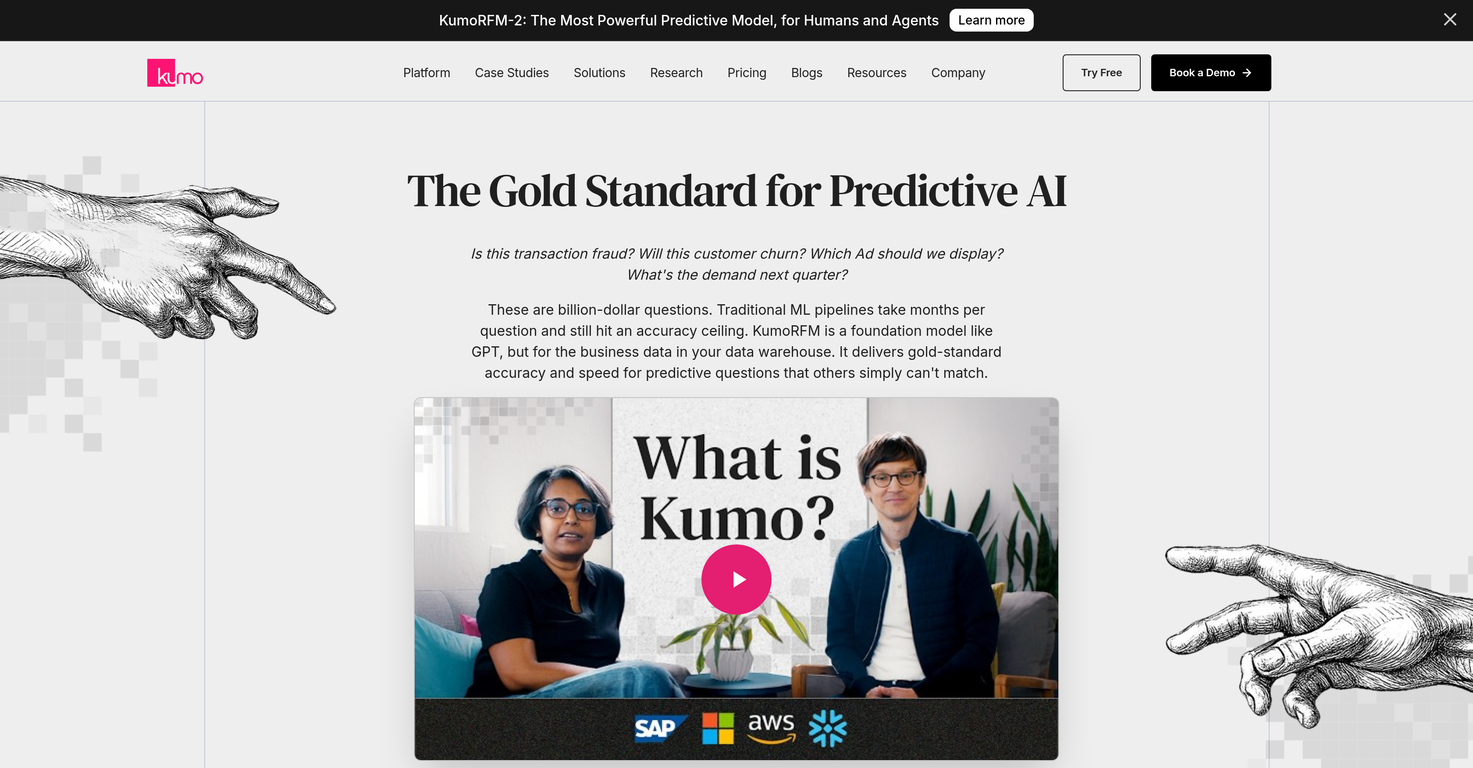 Kumo.ai website