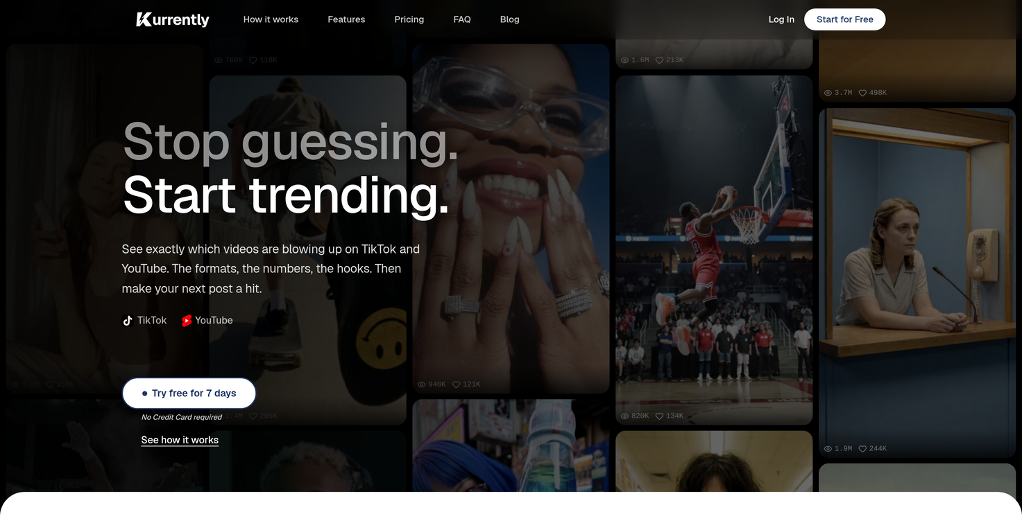 Kurrently website