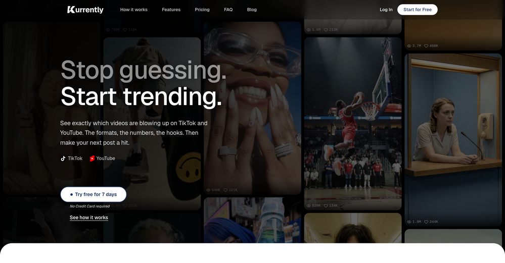 Kurrently website
