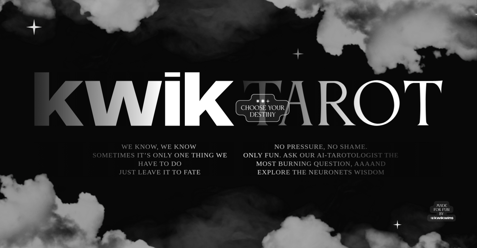 KwikTarot website